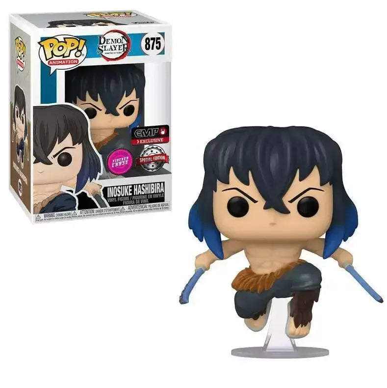 Funko Pop Demon Slayer Nezuko Kamado 868 # Mitsuri Kanroji 1306 # Inosuke Hashibira 875 # Tanjiro Kamado 867 # Enmu 1158 # Brinquedos modelo