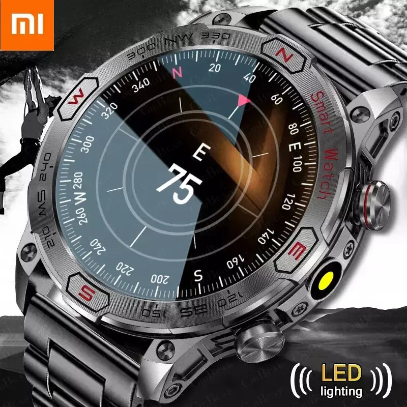Xiaomi amoled relógio inteligente masculino 450 mah bateria rastreador de fitness ip68 à prova dip68 água bluetooth chamada smartwatch para xiaomi