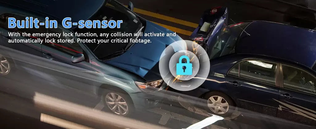 Kocam 4K UHD Dash Cam WiFi Carro DVR Dianteira e Traseira Lente Dupla Câmera Auto para Carro com Visão Noturna 24H Monitor de Estacionamento Caixa Preta