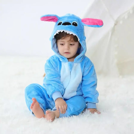 Bebê unissex macacão kigurumi infantil bonito ponto dinossauro animal macacões recém-nascidos dos desenhos animados pijamas para crianças meninos meninas natal