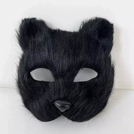 Máscara animal tigre leão traje palco desempenho adereços cosplay acessórios de fantasia de halloween adicionar mistério
