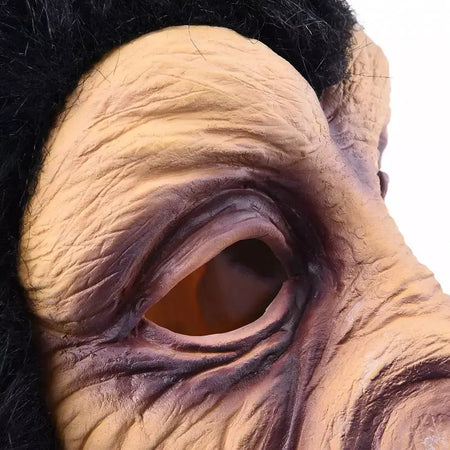 Novo macaco gorila máscaras de halloween adulto rosto cheio máscara engraçada látex festa de halloween cosplay traje masquerade máscaras realistas