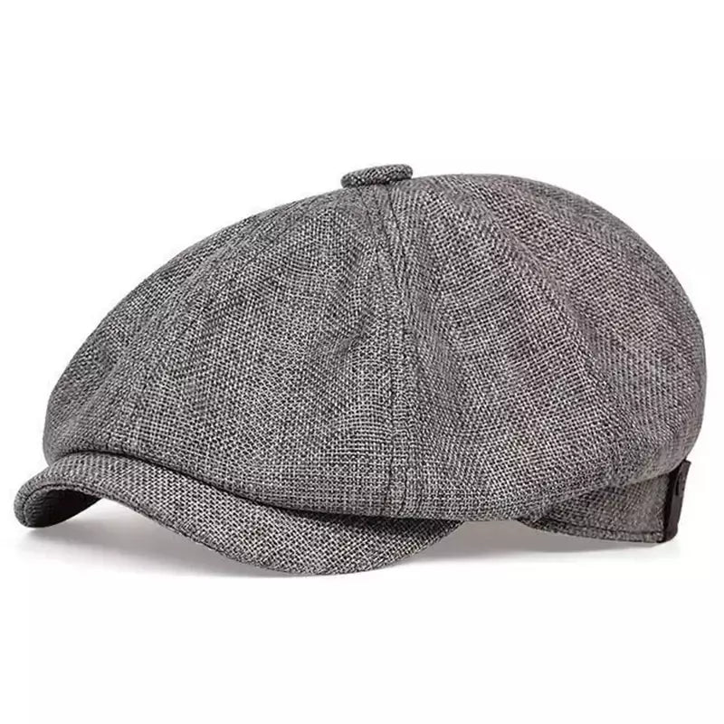 Selvagem casual masculino chapéu de jornaleiro, boné octogonal, britânicos pintores chapéus, boinas, espinha de arenque bonés lisos, boinas hip hop, outono, inverno