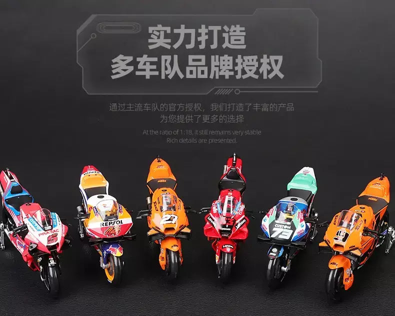 Maisto 1:18 NOVA Equipe Ducati Lenovo 2023 # 1 Bagnaia Champion Moto GP Racing fundição liga modelo de motocicleta coleção presente brinquedo