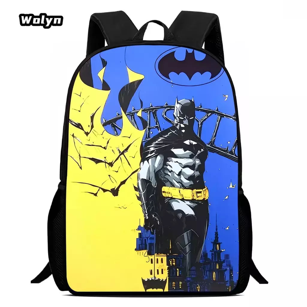 Mochila escolar para crianças, estampas de bastão de anime, mochila leve para jardim de infância, meninos e meninas, melhor presente
