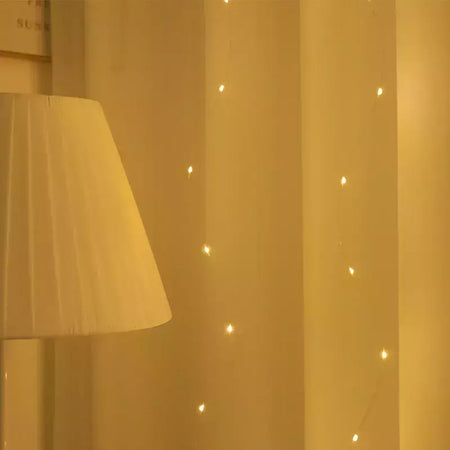 6x3m/3x3m grinalda na cortina festão de alimentação usb (com controle remoto) guirlanda de ano novo luzes led decoração de natal