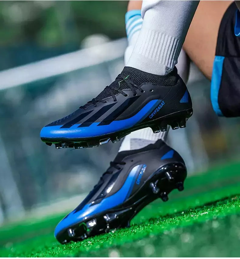 Tênis de treinamento interno profissional para homens, sapatos de futebol originais, botas de campo, ao ar livre, grampos sociais, rápidos