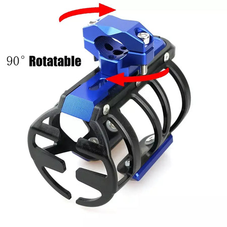 Motocicleta Bebidas Água Garrafa Gaiola, Titular Cup Drink, Sdand Mount, Royal Enfield 350 Meteor 350 METEOR350 Rotação de 360 graus
