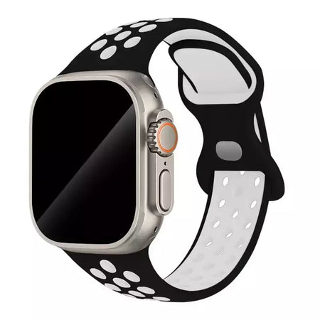 Correia Desportiva Respirável para Apple Watch, Band, Correa, iWatch Series 8, SE, 7, 6, 5, 9 Ultra, 44mm, 49mm, 45mm, 40mm, 41 milímetros, 38 milímetros, 42 milímetros