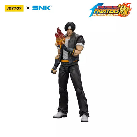 Joyotoy original rei dos lutadores 98um figura de ação kof 98um ikari guerreiros equipe herói 1/18 jogo estatueta modelo brinquedos personalizados
