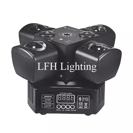 Controle remoto led feixe de luz cabeça móvel dmx vermelho & verde laser âmbar flash efeito iluminação dj discoteca festa luzes palco