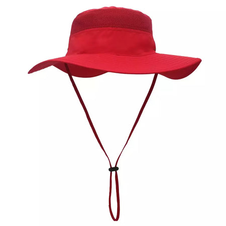 Chapéu de balde para homens e mulheres, protetor solar de pescador, Chapéu Panamá Sol, Rede Respirável de Pesca, Chapéu Grande de Secagem Rápida, Chapéu Caminhada