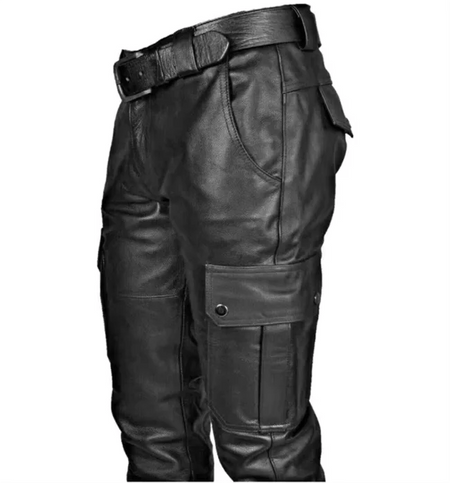 Novos Homens Calças De Couro Preto/Vermelho/Marrom Moda Masculina Dança Festa Calças Casuais Tamanho Grande 5XL
