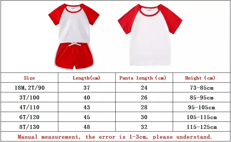 Boys Paw Patrol T-shirt manga curta Top e Shorts Set, bebê meninos roupas, roupas dos desenhos animados, terno verão, novo conjunto infantil, 2022, 2pcs