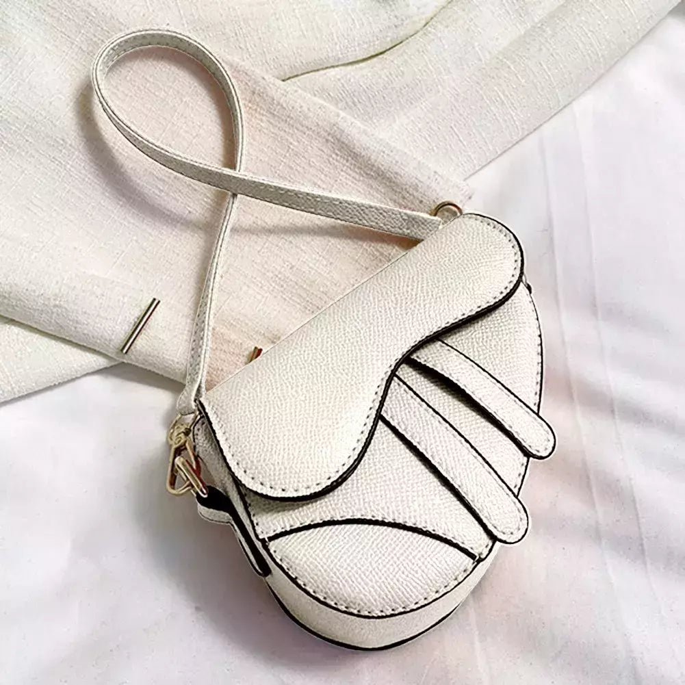 Sacos portáteis do mensageiro do ombro único para mulheres, bolsa crossbody de couro, bolsa simples, bolsas sela