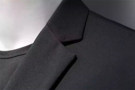 Blazer Casual de Negócios Masculino, Jaqueta Monocromática, Casacos Oversize, Smoking Masculino, Roupas de Marca, Roupas de Trabalho, Plus Size M-6XL