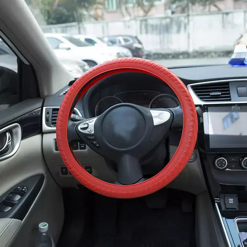 Carro silicone volante caso capa escudo skidproof acessórios do carro para audi nissan peugeot honda kia hyundai lada bmw etc.