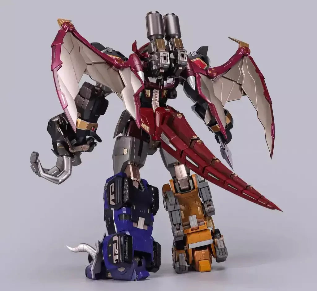 Em estoque Zhalie Modelo ZL-01 DINO MEGAZORD POWER RANGERS Montagem Modelo Brinquedos Kyoryu Sentai Zyuranger Sentinel Flametoys