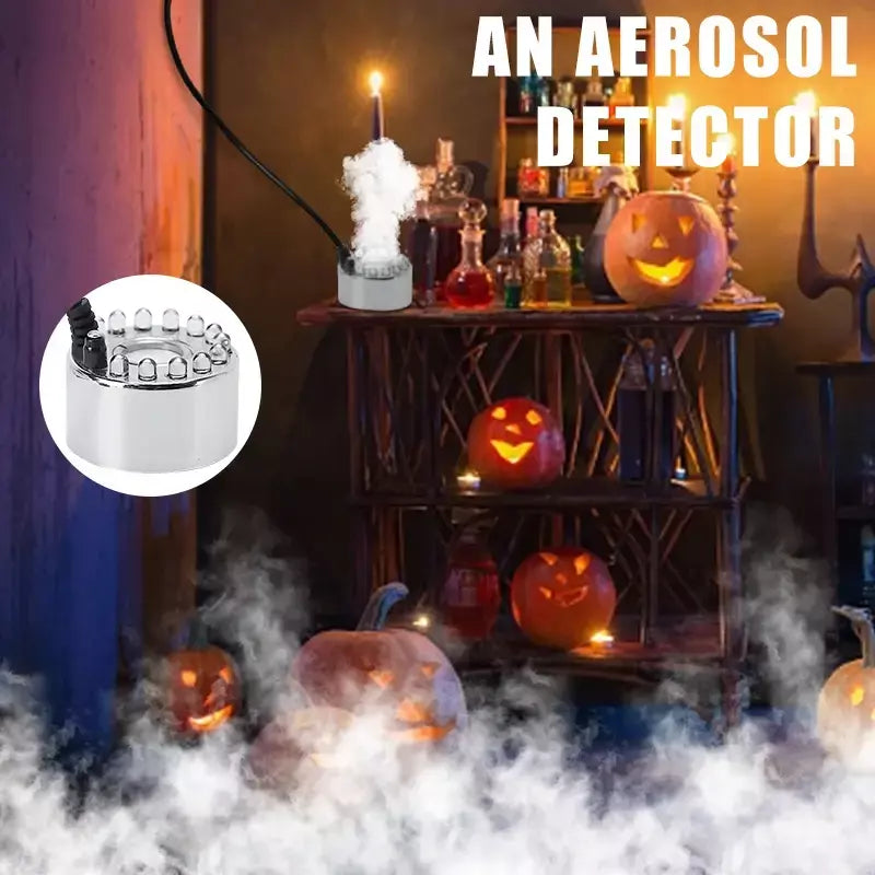 Mini led abóbora luz fogger fonte de água lagoa máquina nevoeiro para o dia das bruxas natal festa páscoa festival decoração 2023