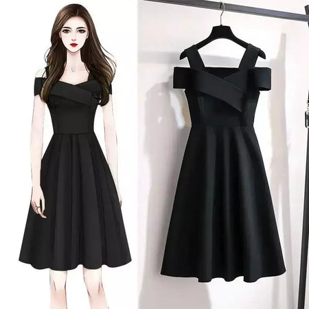 Plus size 2022 plus size feminino moda elegante vestido emagrecimento cintura-equipado saia verão atacado para meninas rechonchudas