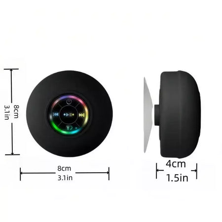 Alto-falante sem fio recarregável, bluetooth, com luz colorida, portátil, mini alto-falante para casa, acampamento ao ar livre