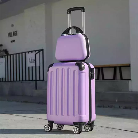 Conjunto de malas rolantes e bolsas de viagem com rodas giratórias 20 '' maleta de bagagem com carrinho de cabine grande capacidade