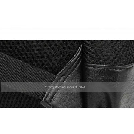 Mochila Escolar de Couro Impermeável para Homens, Bolsa de Viagem, Laptop, Livro Casual de Alta Qualidade, Marca Moda