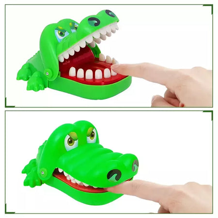 Crocodilo dentes brinquedos para crianças, Jacaré mordendo dedo, Jogos de dentista, Jokes Game of Luck Prank, Funny Holiday Party, Jogos de família