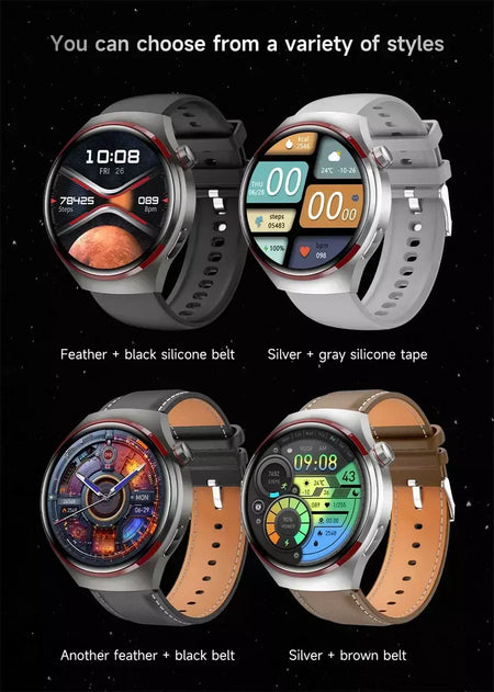 Xiaomi relógio 4 pro relógio inteligente para pro amoled tela hd bluetooth chamada gps nfc freqüência cardíaca esportes smartwatch homem 2024 novo