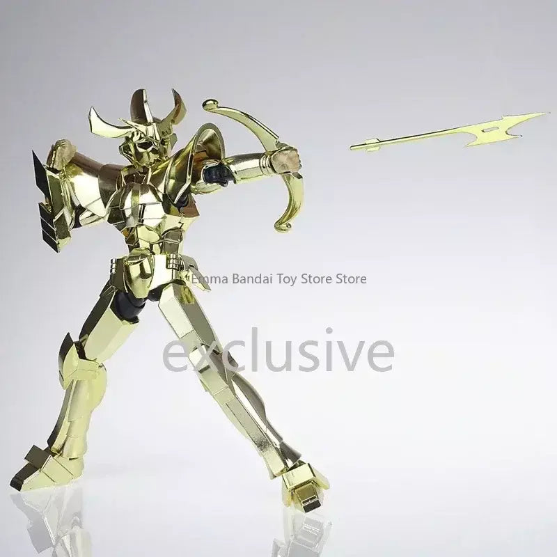 Em estoque modelo cs saint seiya mito pano ex falso sagitário aiolos-galaxy guerra cavaleiros do zodíaco anime armadura de metal figura de ação
