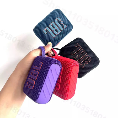 Original jbl go 4 sem fio bluetooth alto-falante portátil à prova dwaterproof água alto-falantes ao ar livre esportes jbl go4 bluetooth 5.3