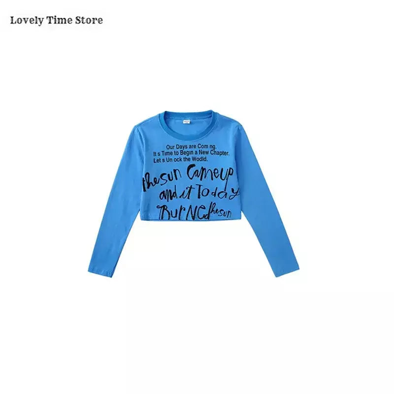 Meninas hip hop letras colheita topo graffiti joggers calças crianças k-pop roupas de dança de rua conjunto crianças menina grupo streetwear traje
