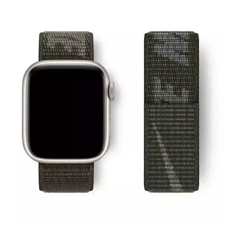 Pulseira Esportiva de Nylon para Apple Watch, Pulseira Nike, Pulseira Loop, iWatch 9, 8, 7, 6, 5, se2, Ultra 2, 45mm, 44mm, 41mm, 42 milímetros, 38 milímetros, 49 milímetros