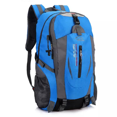 Nova mochila de viagem unissex, feminina e masculina, caminhadas ao ar livre, montanhismo, grande capacidade, leve, ciclismo, acampamento