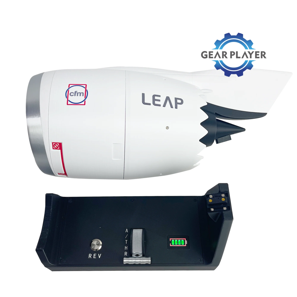 Boeing 747 Turbofan Modelo de motor Ventilador elétrico Cool Boutique Coleção Kit de motor de aeronave para exibição e uso educacional