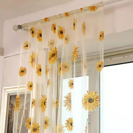 Tule Floral em Cortinas Puras, Tratamento Janela, Painel Persianas, Sala de estar, Quarto, Cozinha, Sombra, Roxo, Peônia