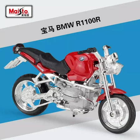 Maisto 1:18 bmw 1250gs r ninet scrambler tanque de combustível liga modelo da motocicleta genuíno estático diecast modelo colecionável presente brinquedo
