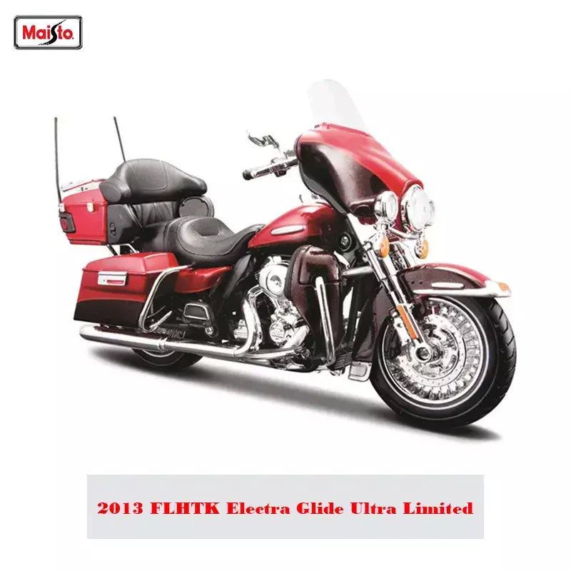 Maisto 1:12 motocicleta harley 2021 CVO TRI GLIDE ULTRA LIMITED Veículos fundidos Colecionáveis Hobbies Modelo de motocicleta Brinquedos