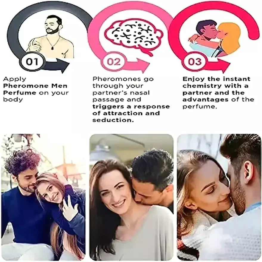 Feromônio forte para homens, 10ml, atrair mulheres, feromônio de longa duração, óleo de fragrância para homens, eventos sociais de negócios, datas noturnas