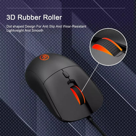 Rato de jogo com fio usb ratos mecânicos usb luz luminosa mouse óptico gamer ratos para computador portátil jogo