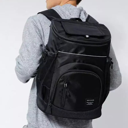 Mochila Refrigerador Isolado Macio, 30L, Saco Térmico, Refrigerador Térmico, Viagem, Exterior, Praia, Cerveja, Geladeira
