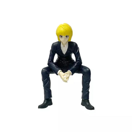 14cm caçador × caçador anime figura troupe fantasma hisoka figura de ação macarrão rolha decoração do quarto macarrão rolha pvc modelo brinquedos