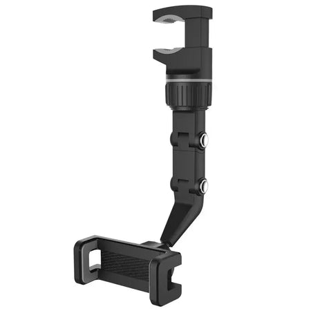 Suporte de telefone para espelho retrovisor para carro, 360 ° Suporte giratório do telefone, suporte universal do telefone do carro do suporte GPS para todos os smartphones