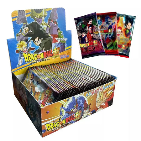 Cartão brilhante Dragon Ball Super Saiyan Goku 2025 - Série de autógrafos assinados Son Goku, cartão comercial colecionável clássico para adultos