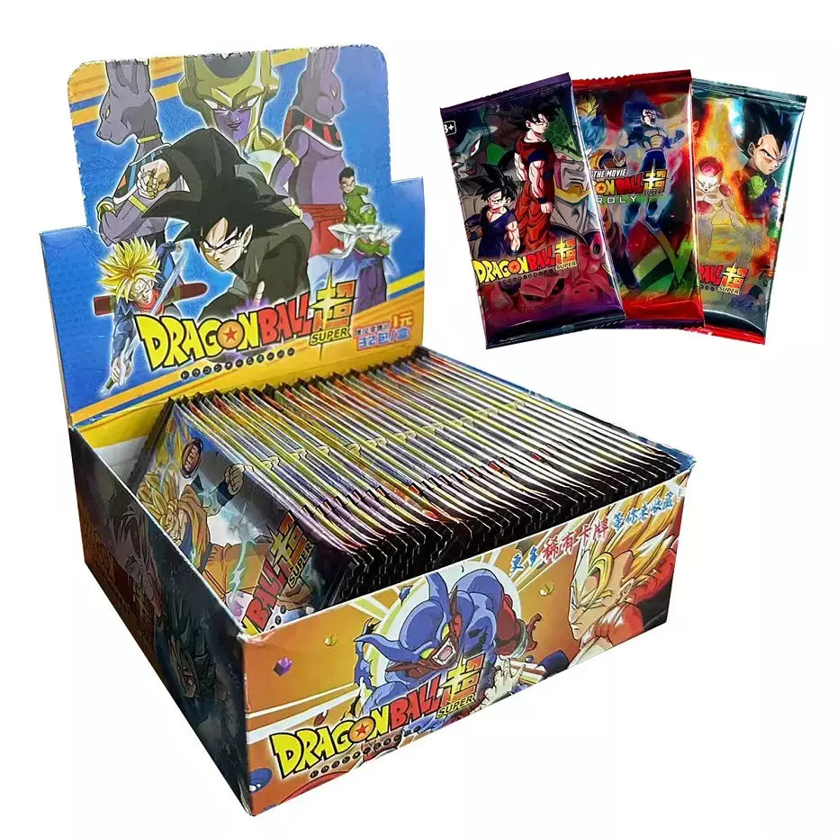 Cartão brilhante Dragon Ball Super Saiyan Goku 2025 - Série de autógrafos assinados Son Goku, cartão comercial colecionável clássico para adultos