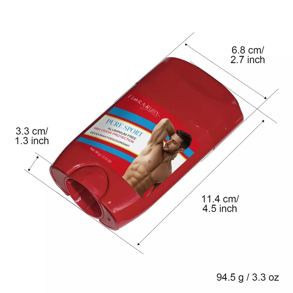 Removedor de odor corporal antitranspirante vara pêssego desodorante remoção das axilas para mulher homem mel pêssego vara desodorante vara 68g