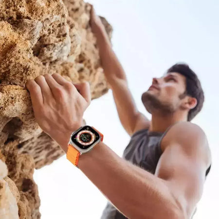 Alpine Loop Band para Apple Watch, Bracelete, iWatch Ultra Series 7, 6, 5, 3, SE, 8, 49mm, 44mm, 40mm, 45mm, 41mm, 42 milímetros, 38 milímetros