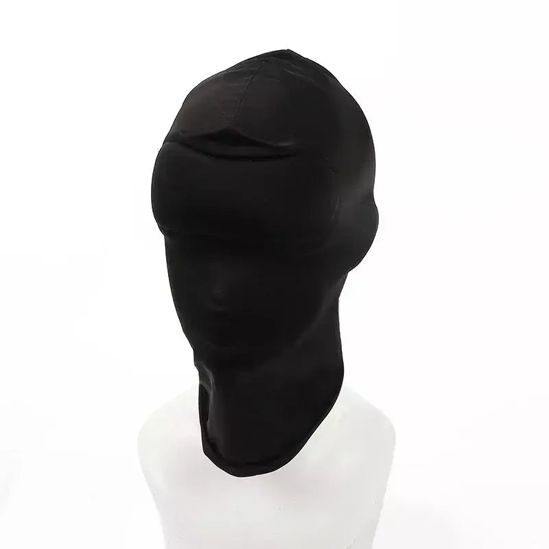 Balaclava elástica unissex padrão sem costura capuzes fetiche para halloween cosplay festa chapéu tático máscara facial jogos