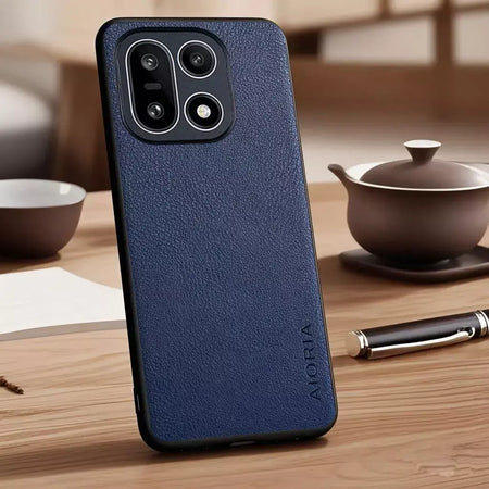 Capa para oneplus 15 13 13r 12 12r 11r 10t pro vegan falso lichia seixos capa de telefone de couro funda para oneplus 15 capa