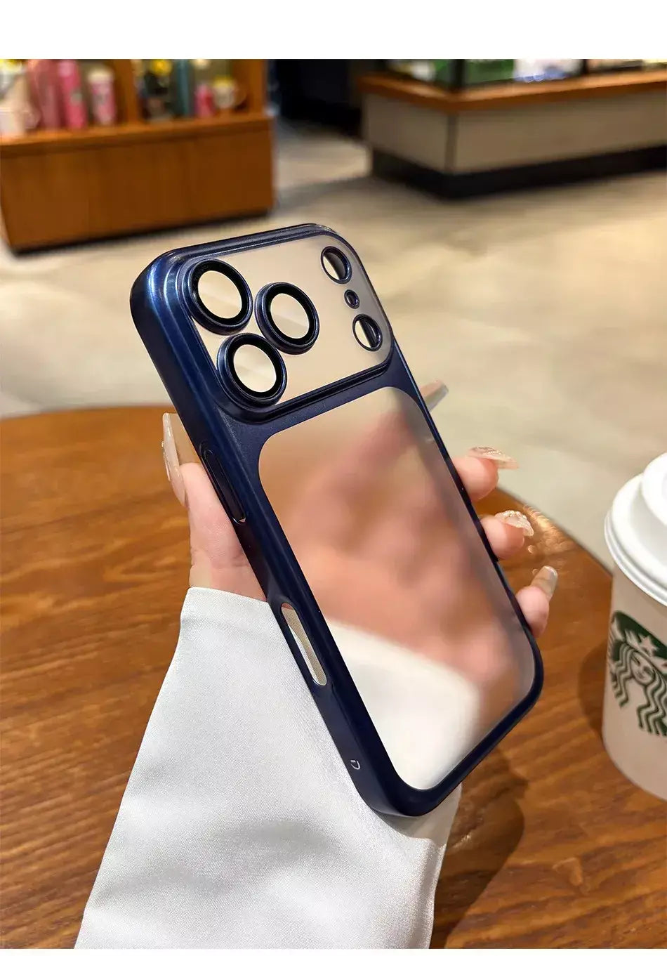 Mais recente laranja ultra fino fosco caso de telefone para iphone 17 pro max 17pro 17 com lente filme proteção à prova de choque duro pc capa